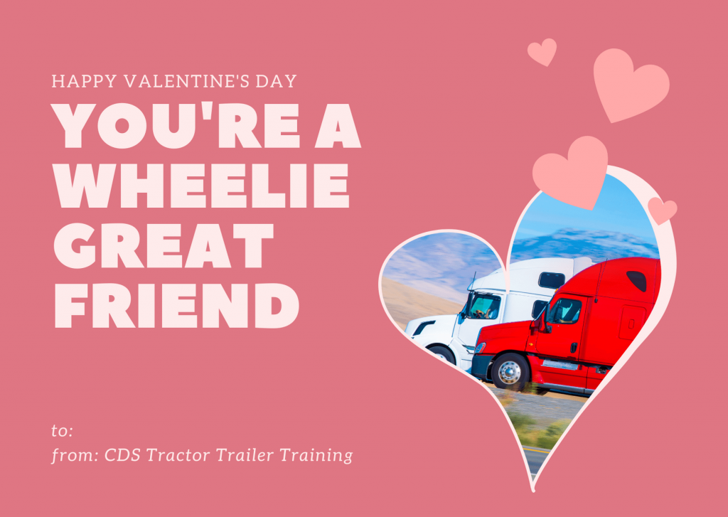 you're a wheelie great friend card